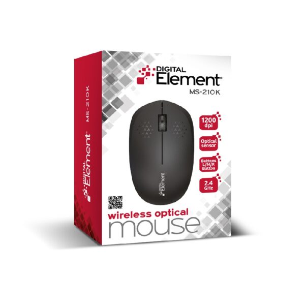 Ασύρματο Ποντίκι 2.4 GHz Element MS-210K Μαύρο