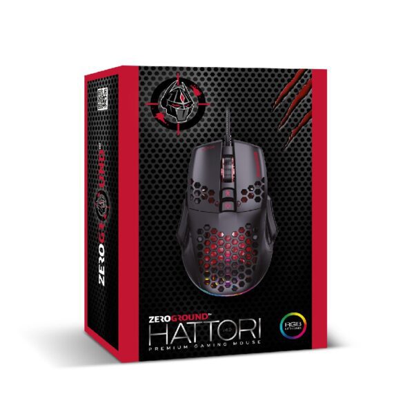HATTORI_MS-4500G_v4 Ενσύρματο Ποντίκι Gaming Zeroground MS-4500G HATTORI v4.0