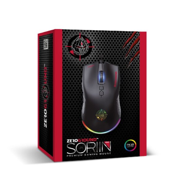 Ενσύρματο Ποντίκι Gaming RGB Zeroground MS-4400G SORIIN v2.0