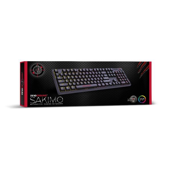 XK-64_Color Box Ενσύρματο Μηχανικό Πληκτρολόγιο Gaming RGB Zeroground KB-3900G SAKIMO v2.0