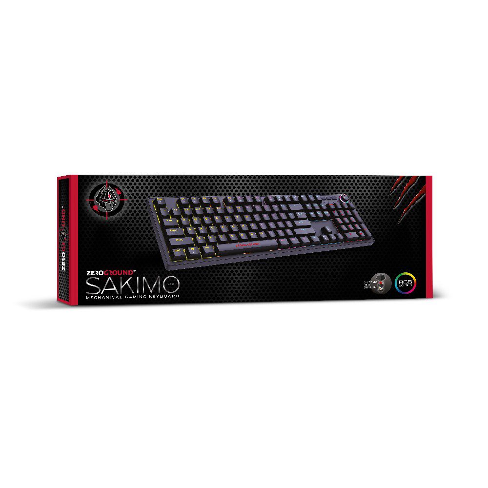 XK-64_Color Box Ενσύρματο Μηχανικό Πληκτρολόγιο Gaming RGB Zeroground KB-3900G SAKIMO v2.0