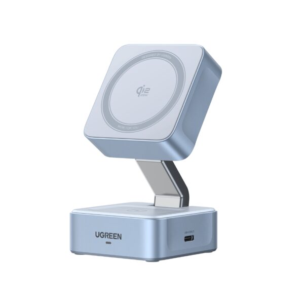 0285580 Φορτιστής Σπιτιού 25W Qi2 UGREEN W752 55960B με Ασύρματη Φόρτιση Magnetic Γκρι
