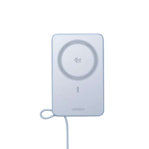 Power Bank 10000mAh 25W Qi2 UGREEN PB773 65958B με Ασύρματη Φόρτιση Magnetic και καλώδιο USB-C Γκρι