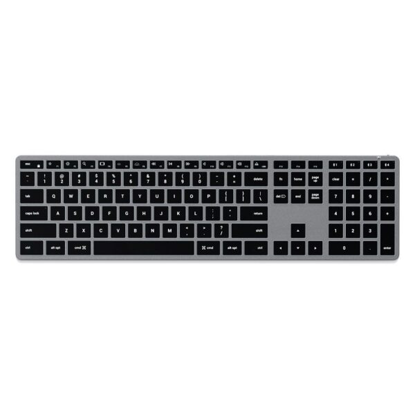 Wireless keyboard QWERTY Satechi Slim X3 ST-BTSX3M space gray
