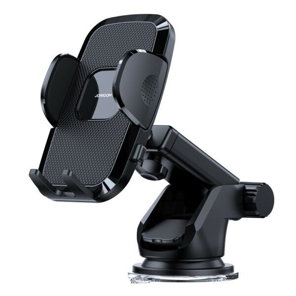 [RETURNED ITEM] Joyroom car phone holder with telescopic extendable arm for dashboard and windshield black (JR-ZS259)eng