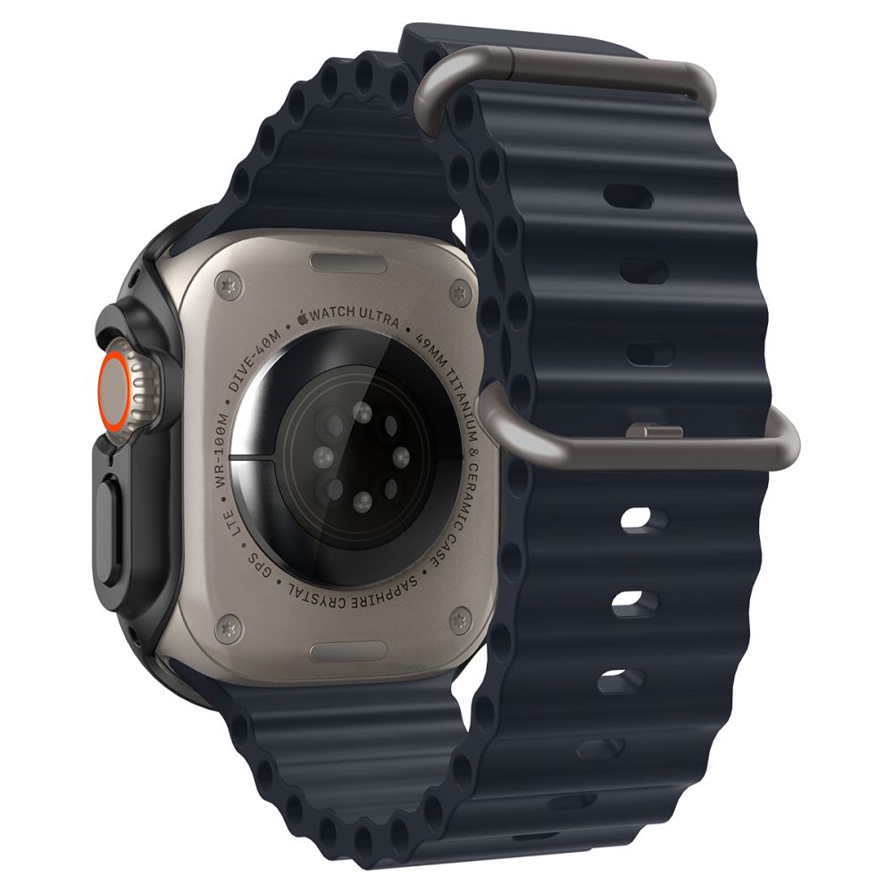 CREATOR: gd-jpeg v1.0 (using IJG JPEG v62), quality = 80 Spigen Thin Fit Case for Apple Watch Ultra (49mm) - Blackeng