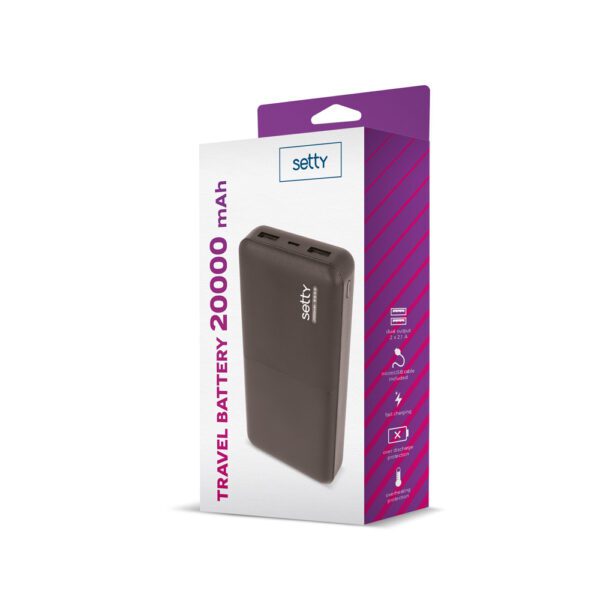 147899_oryg Setty power bank 20000 mAh SPB-20 black