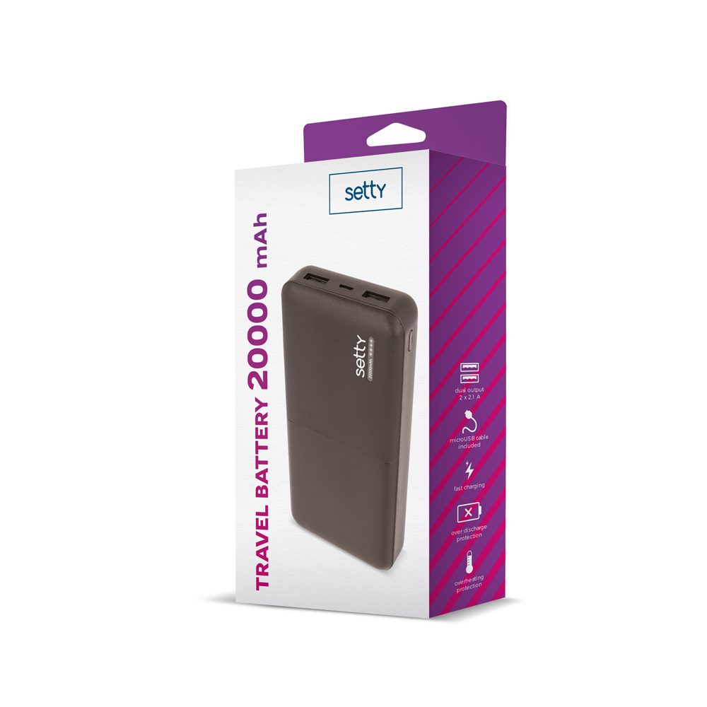 147899_oryg Setty power bank 20000 mAh SPB-20 black
