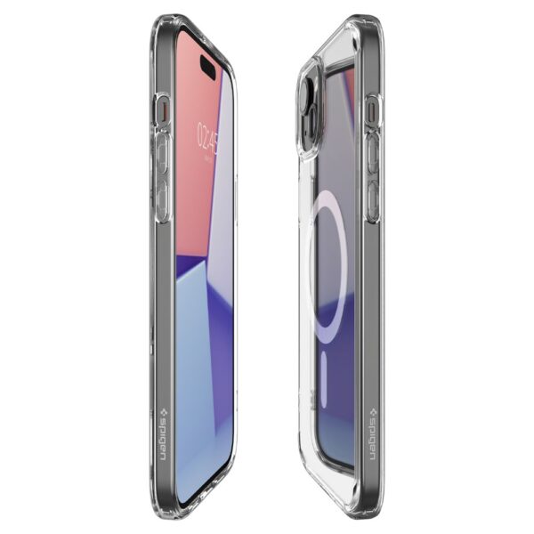 CREATOR: gd-jpeg v1.0 (using IJG JPEG v62), quality = 80 Spigen Ultra Hybrid Mag Case with MagSafe for iPhone 15 - Whiteeng