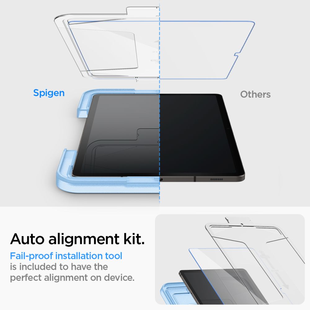 CREATOR: gd-jpeg v1.0 (using IJG JPEG v62), quality = 80 Spigen Glas.tR EZ Fit Tempered Glass for Samsung Galaxy Tab S9 11'' X710 / X716Beng