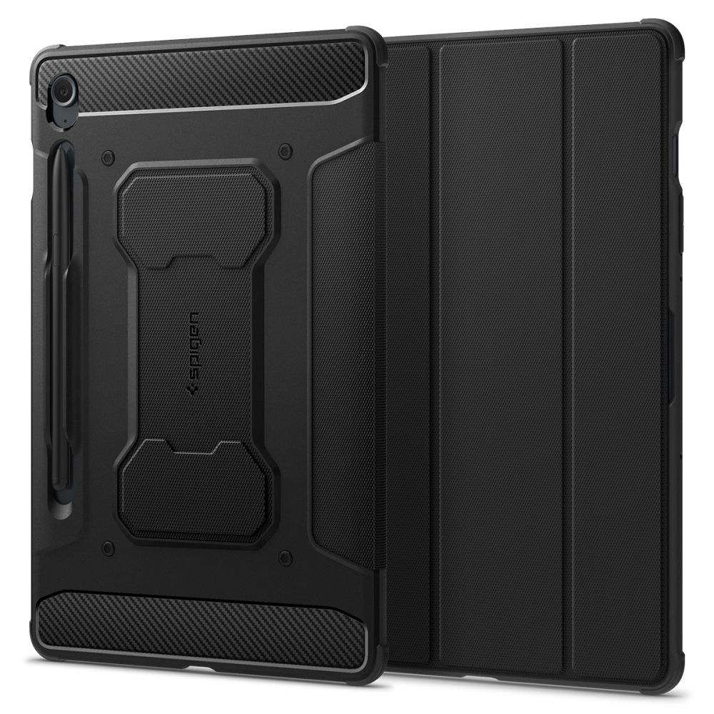 CREATOR: gd-jpeg v1.0 (using IJG JPEG v62), quality = 80 Spigen Rugged Armor Pro case for Samsung Galaxy Tab S9 FE 10.9'' X510 / X516B - blackeng