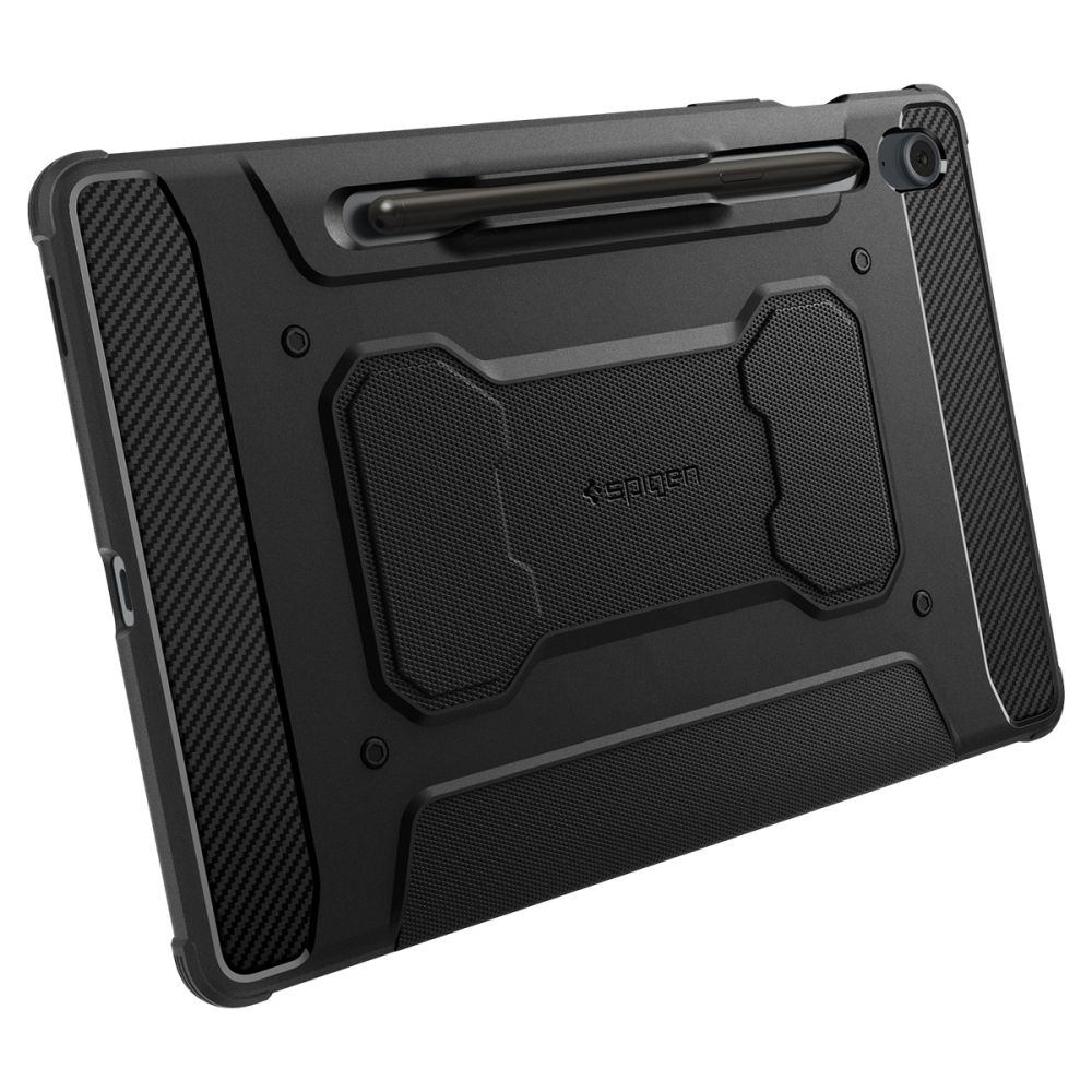 CREATOR: gd-jpeg v1.0 (using IJG JPEG v62), quality = 80 Spigen Rugged Armor Pro case for Samsung Galaxy Tab S9 FE 10.9'' X510 / X516B - blackeng