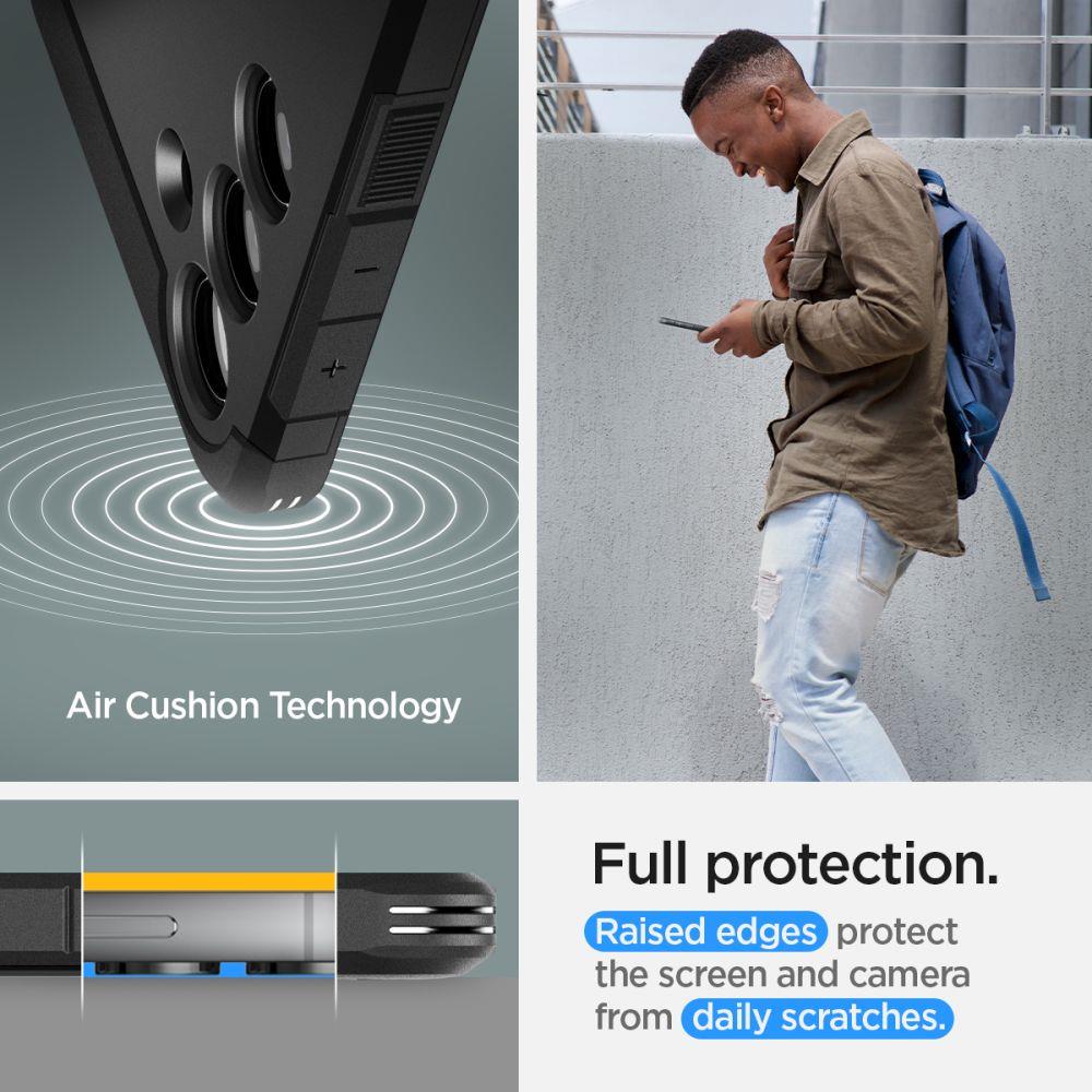 [RETURNED ITEM] [RETURNED ITEM] Spigen Tough Armor case for Samsung Galaxy S24+ - blackeng