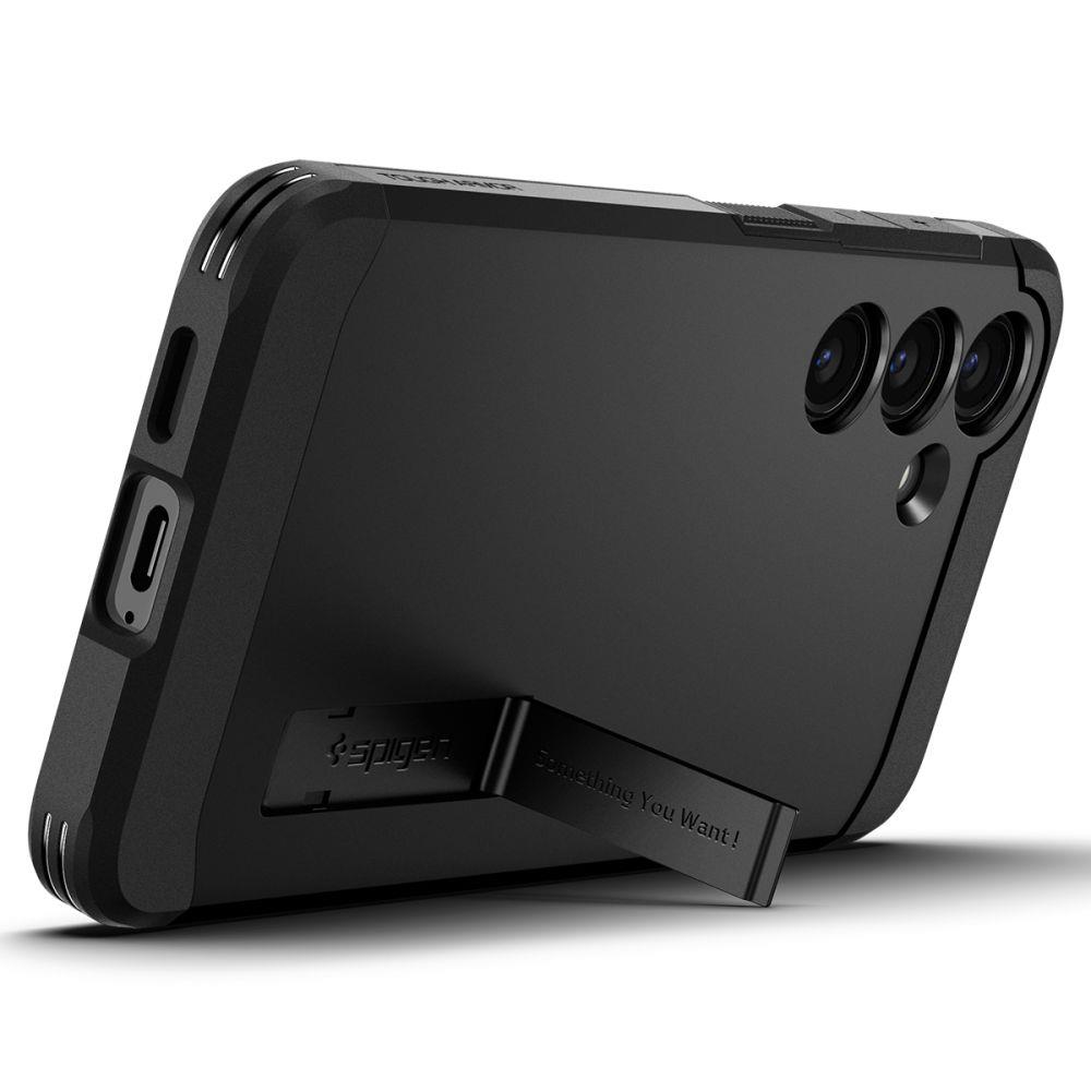 [RETURNED ITEM] [RETURNED ITEM] Spigen Tough Armor case for Samsung Galaxy S24+ - blackeng