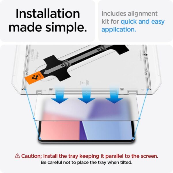 CREATOR: gd-jpeg v1.0 (using IJG JPEG v62), quality = 80 Spigen Glas.tR EZ Fit Tempered Glass for iPad Pro 11'' 2024eng