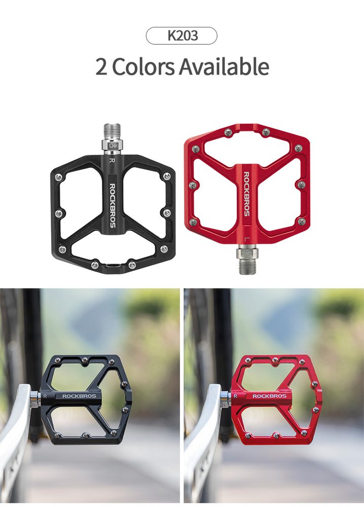 171020_4 Rockbros K203-BK bicycle pedal set - blackeng