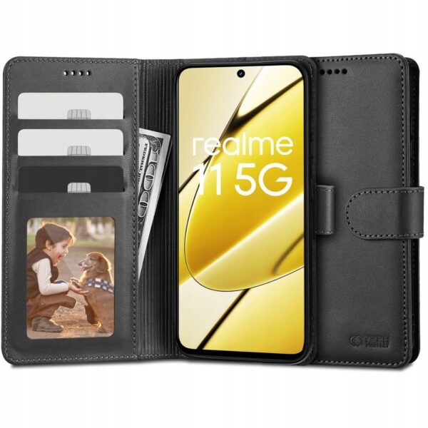 CREATOR: gd-jpeg v1.0 (using IJG JPEG v62), quality = 80 Tech-Protect Wallet Case for Realme 11 5G - Blackeng