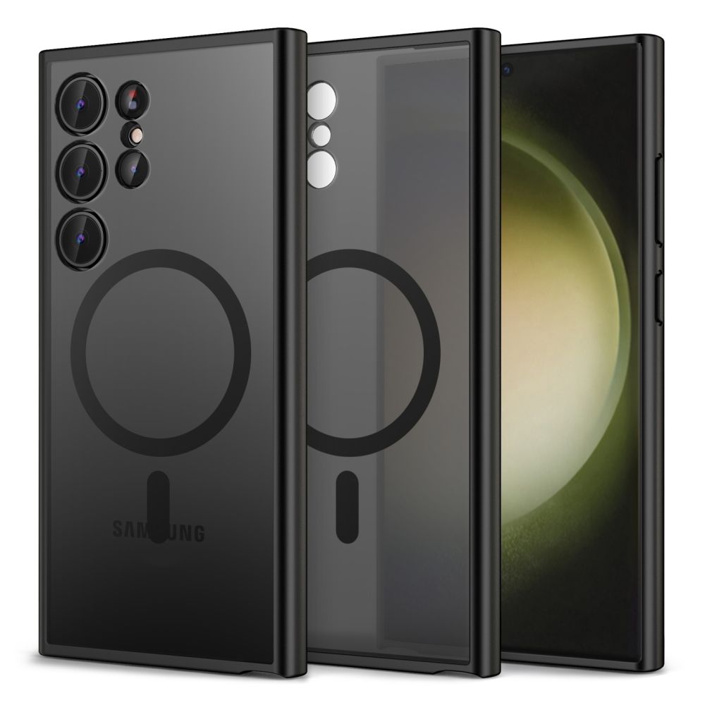 Tech-Protect MagMat MagSafe Case for Samsung Galaxy S24 Ultra - Matte Blackeng