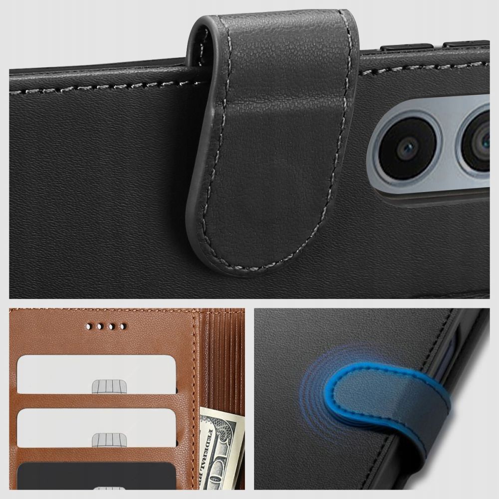 CREATOR: gd-jpeg v1.0 (using IJG JPEG v62), quality = 80 Tech-Protect Wallet Case for Motorola Moto G24 / G24 Power / G04 - Blackeng