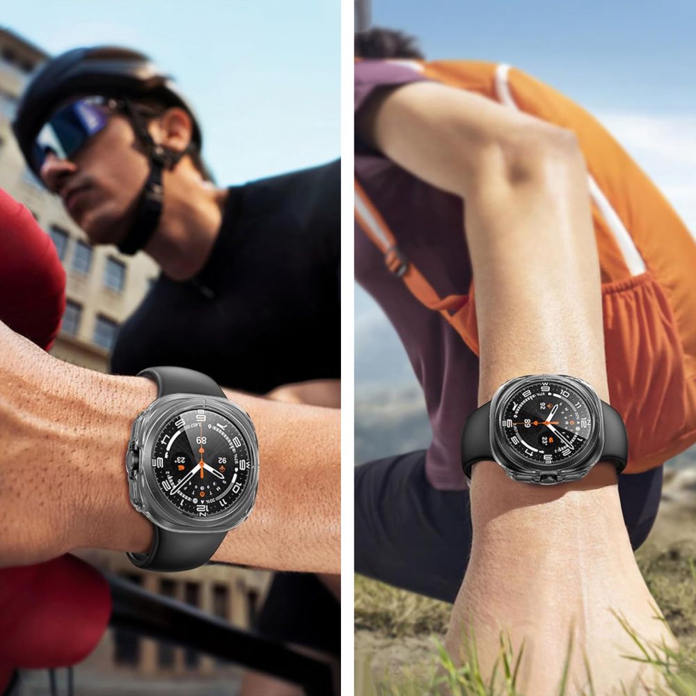 Tech-Protect Defense360 Case for Samsung Galaxy Watch Ultra (47mm) - Transparenteng