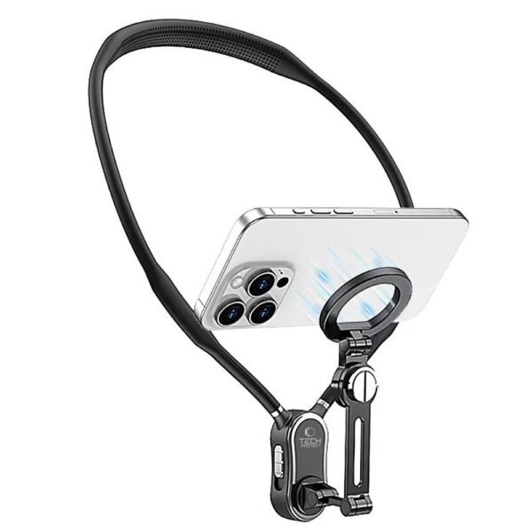 CREATOR: gd-jpeg v1.0 (using IJG JPEG v62), quality = 80 Tech-Protect AC100 Neck Bracket with MagSafe - Blackeng