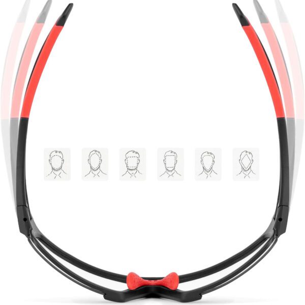 177185_2 Rockbros SP216BK photochromic UV400 cycling glasses - black and redeng