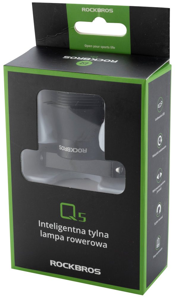 177556_3 Rockbros Q5 rear bicycle light with intelligent stop system - blackeng