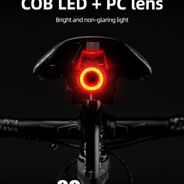 177556_9 Rockbros Q5 rear bicycle light with intelligent stop system - blackeng