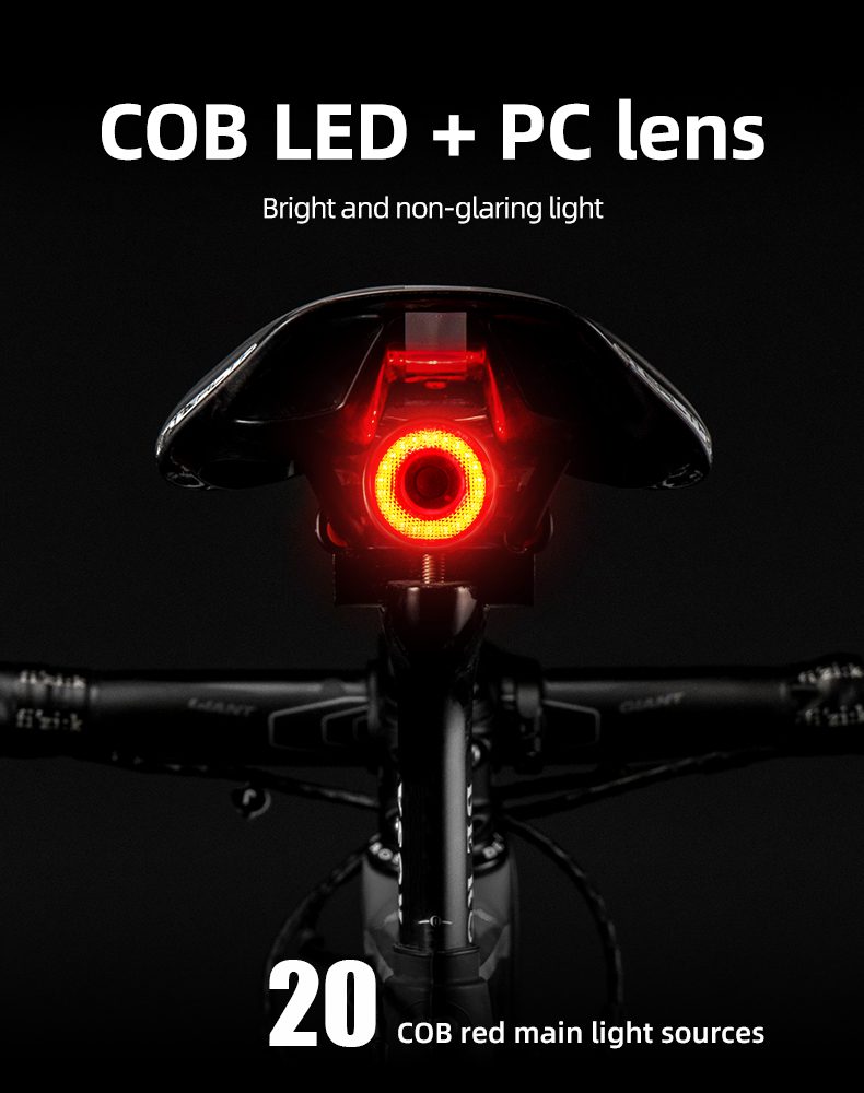 177556_9 Rockbros Q5 rear bicycle light with intelligent stop system - blackeng