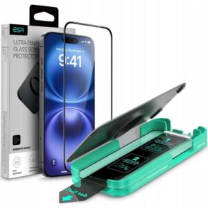 ESR Armorite Tempered Glass for iPhone 16 Pro Max - with Black Frameeng