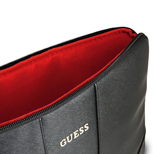 187089_5 Guess Sleeve GUCS13TBK 13" black/black Saffianoeng