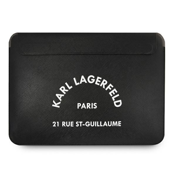 187505_1 Karl Lagerfeld Sleeve KLCS14RSGSFBK 14" black/black Saffiano RSGeng