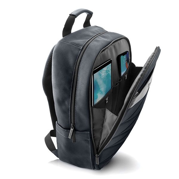 187626_3 Mercedes Backpack MEBP15WHCLGR 16" gray/grey Pattern IIIeng