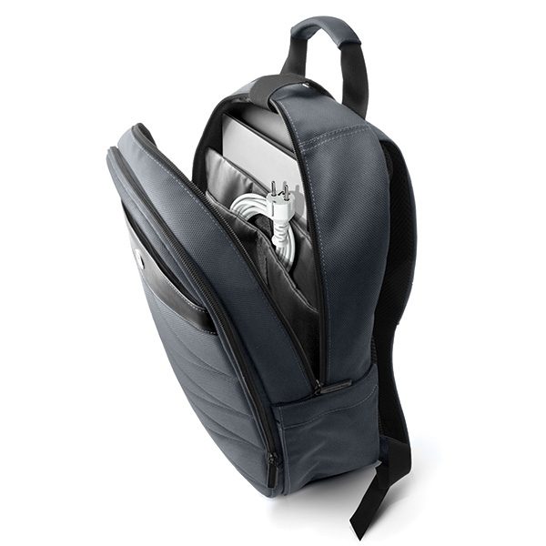 187626_4 Mercedes Backpack MEBP15WHCLGR 16" gray/grey Pattern IIIeng