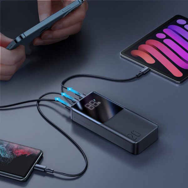 192090_2 Joyroom powerbank 20000mAh 22.5W PD QC3.0 AFC black (JR-QP192)eng