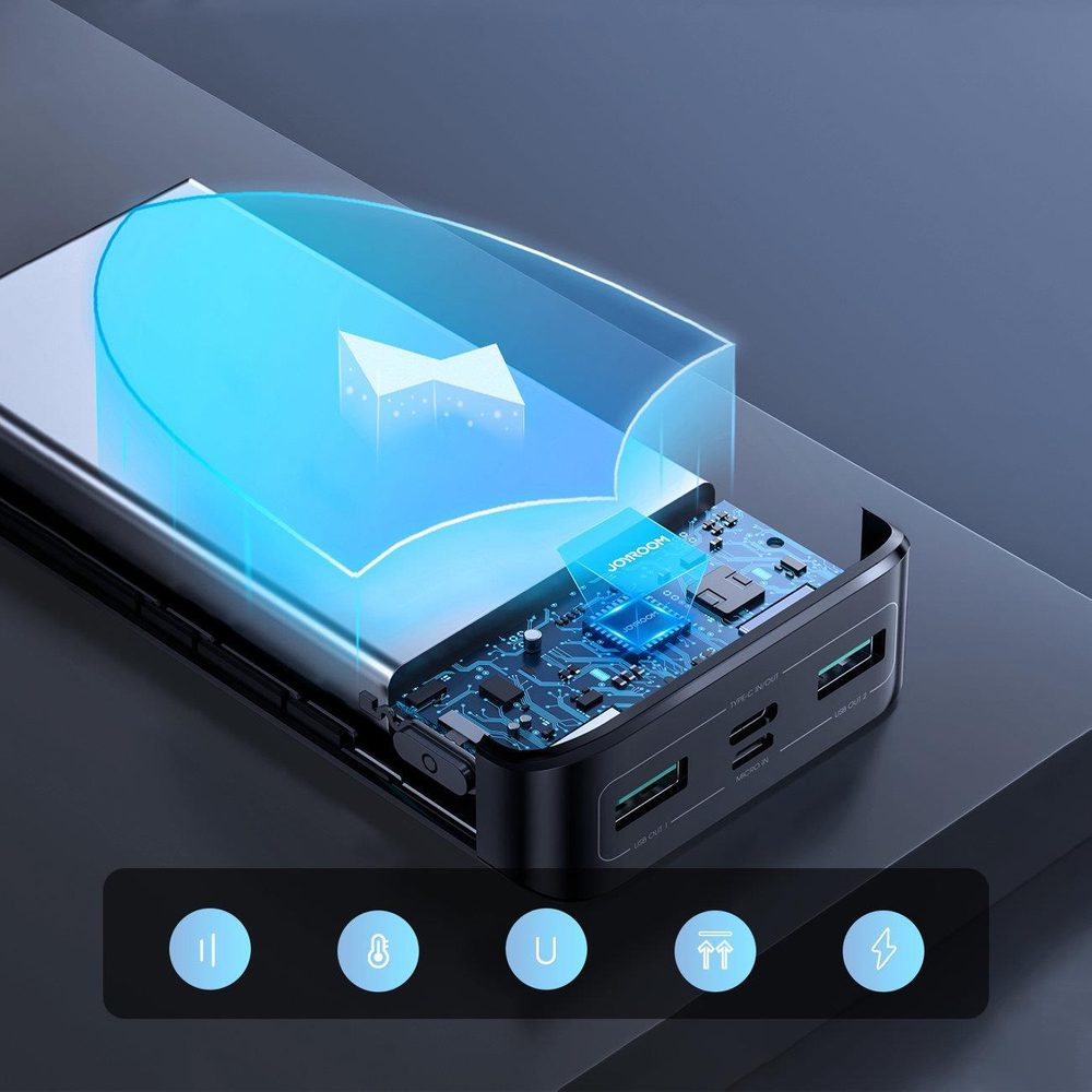 192090_7 Joyroom powerbank 20000mAh 22.5W PD QC3.0 AFC black (JR-QP192)eng