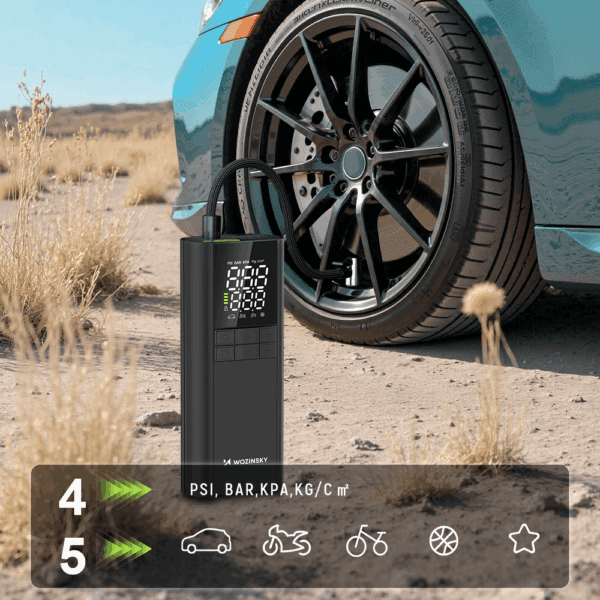 195785_10 Wozinsky WPEP-8000 compressor, electric pump, 8000mAh power bank, flashlight - blackeng