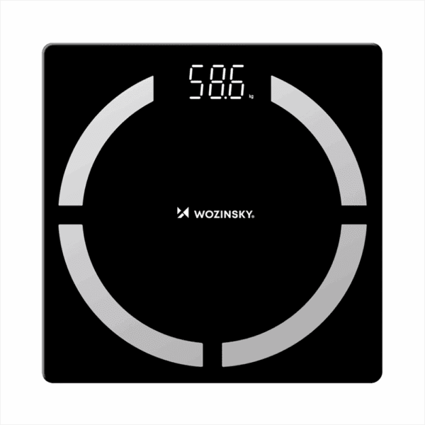 Wozinsky WIWL-30 Smart Bluetooth Bathroom Scale - Blackeng