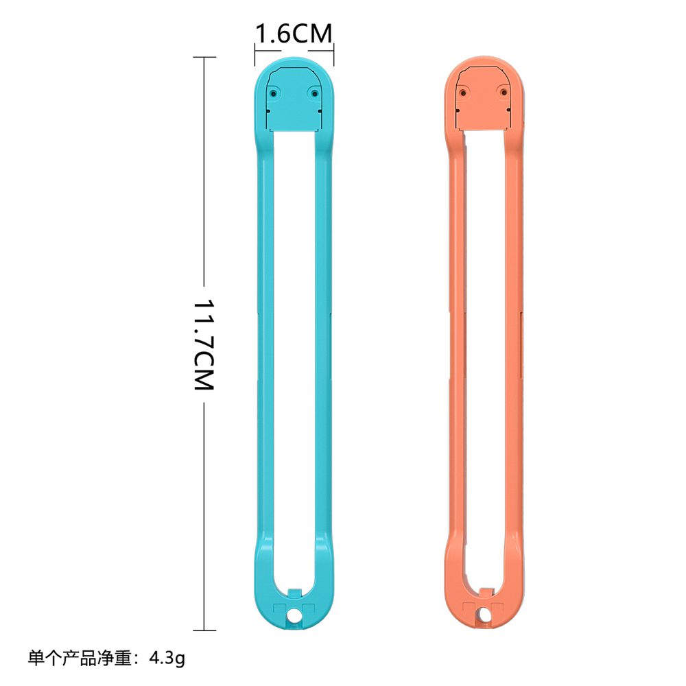 Nintendo Switch 15-in-1 Family Accessory Pack 2 - Orange and Blue Seteng