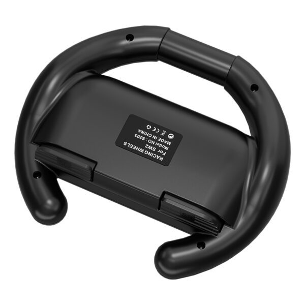 197596_3 Racing Wheel for Nintendo Switch 2 Joy-Con Controller (Pack of 2) - Blackeng