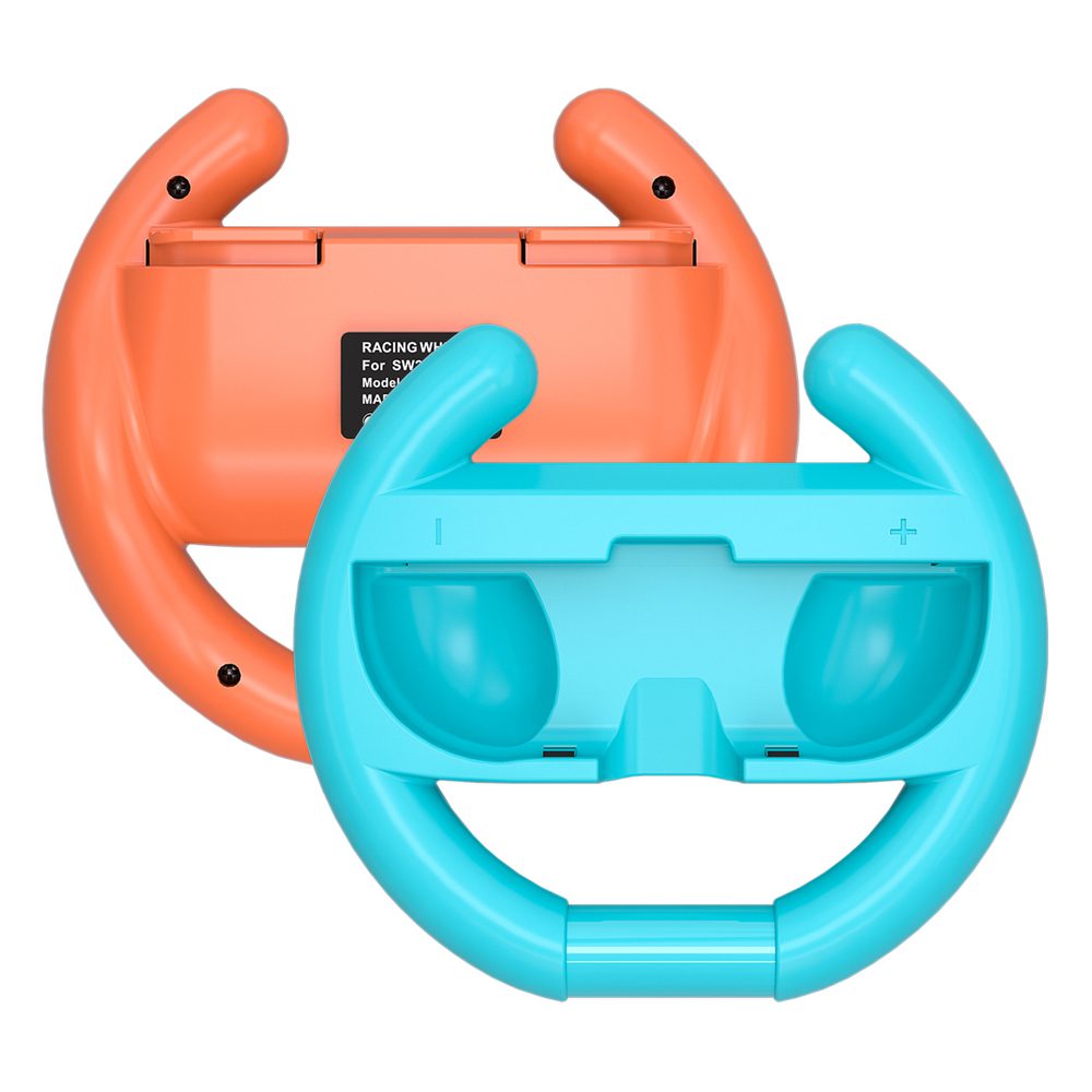 Nintendo Switch 2 Joy-Con Racing Wheel (Pack of 2) - Orange and Blueeng