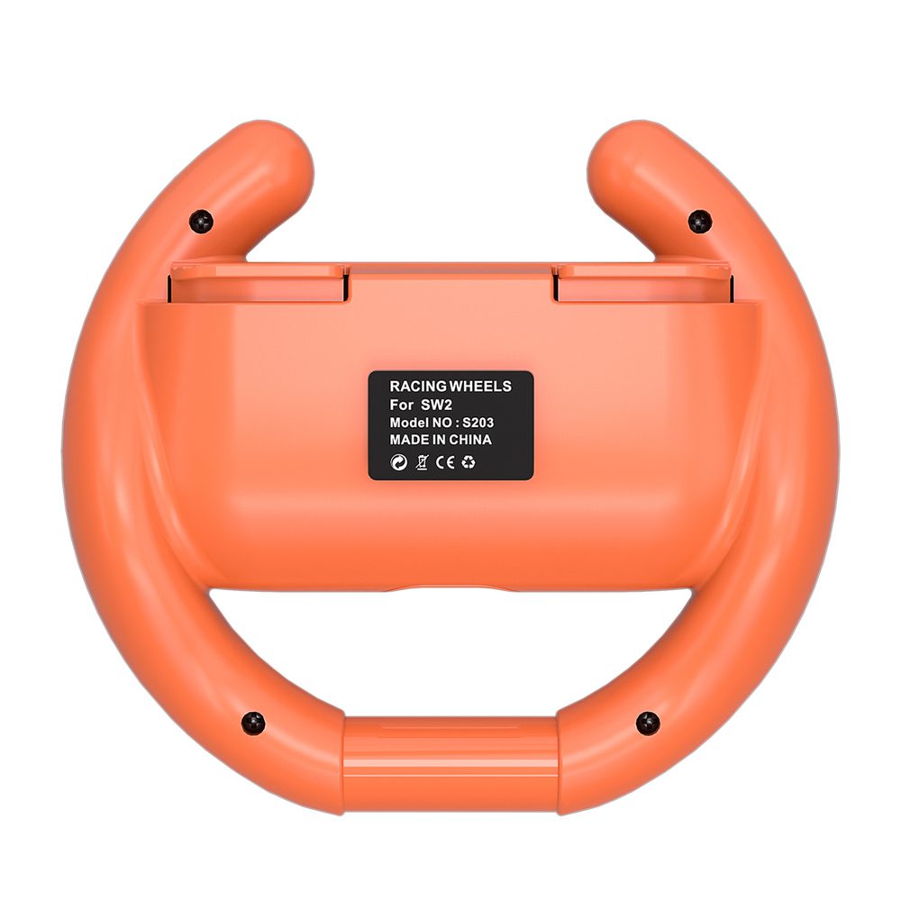 Nintendo Switch 2 Joy-Con Racing Wheel (Pack of 2) - Orange and Blueeng