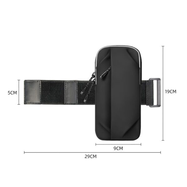 Wozinsky WSDB-B armband phone bag for running - blackeng