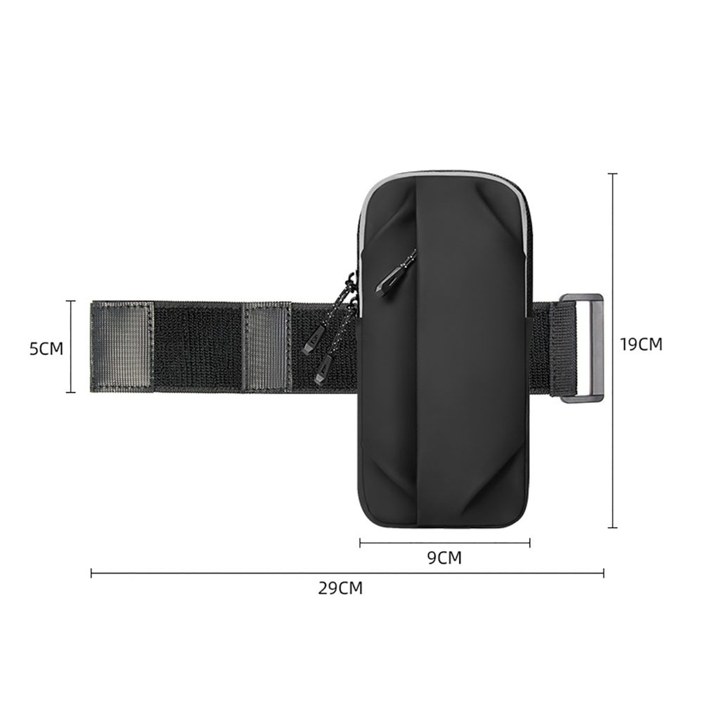 Wozinsky WSDB-B armband phone bag for running - blackeng
