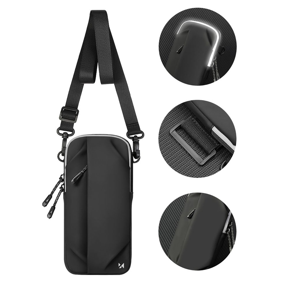 Wozinsky WSDB-B armband phone bag for running - blackeng