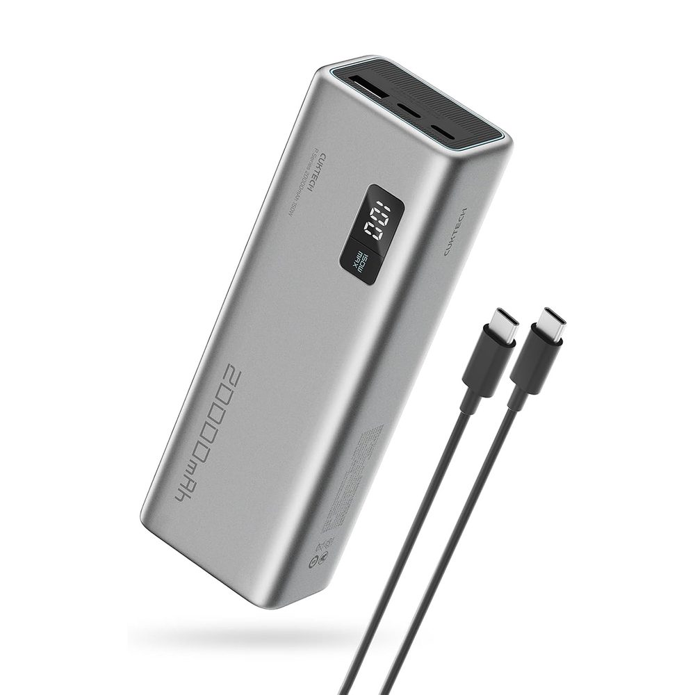 198938_1 Cuktech P+Series No. 15 Powerbank 150W 20000mAh - Grayeng