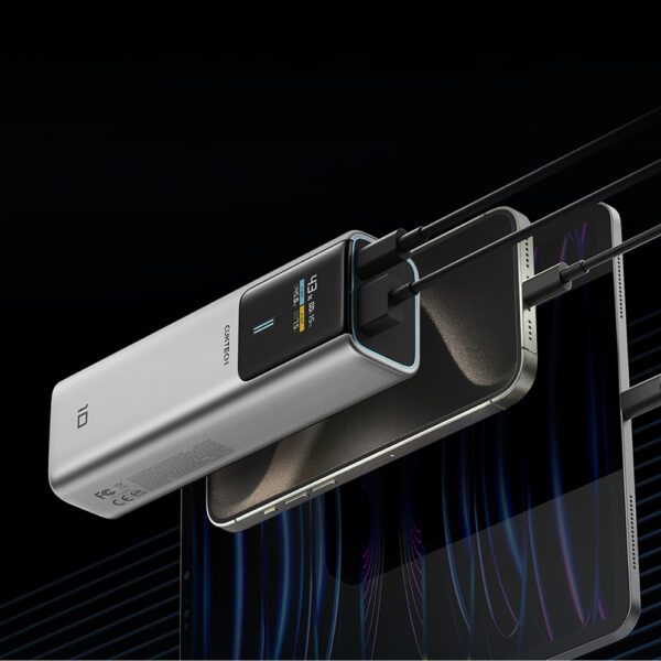 Powerbank CUKTECH CKPB100PGLBL 150W 10000mAh USB-C USB-A - szarypol