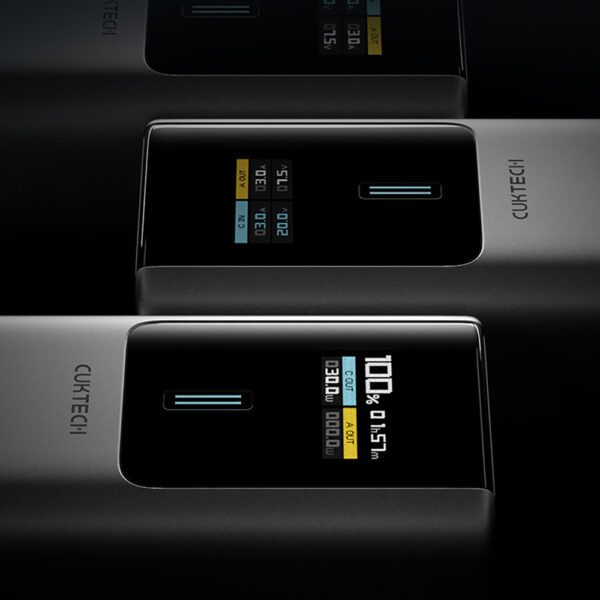 Powerbank CUKTECH CKPB100PGLBL 150W 10000mAh USB-C USB-A - szarypol