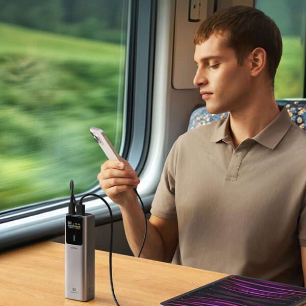 Powerbank CUKTECH CKPB100PGLBL 150W 10000mAh USB-C USB-A - szarypol