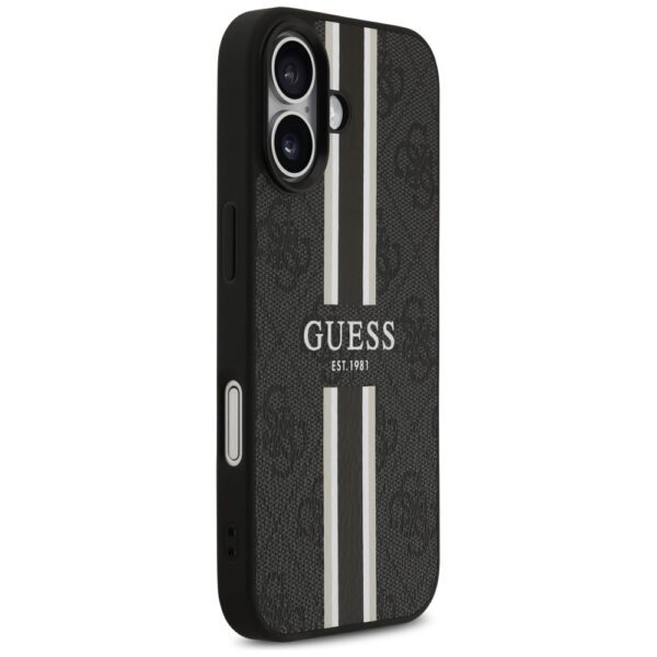 Guess 4G Printed Stripes MagSafe case for iPhone 17 - blackeng